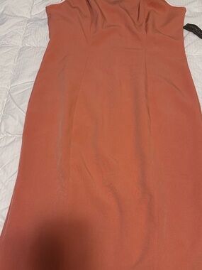 Women's Rust Midi Dress